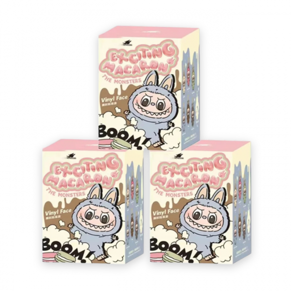 Labubu Blind Box Exciting Macaron 3pcs