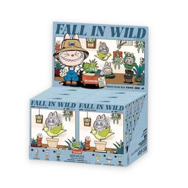 Labubu Fall in Wild : Badge Blind Box 6pcs