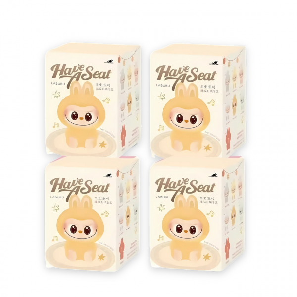 Labubu Have a Seat Blind box 4pcs