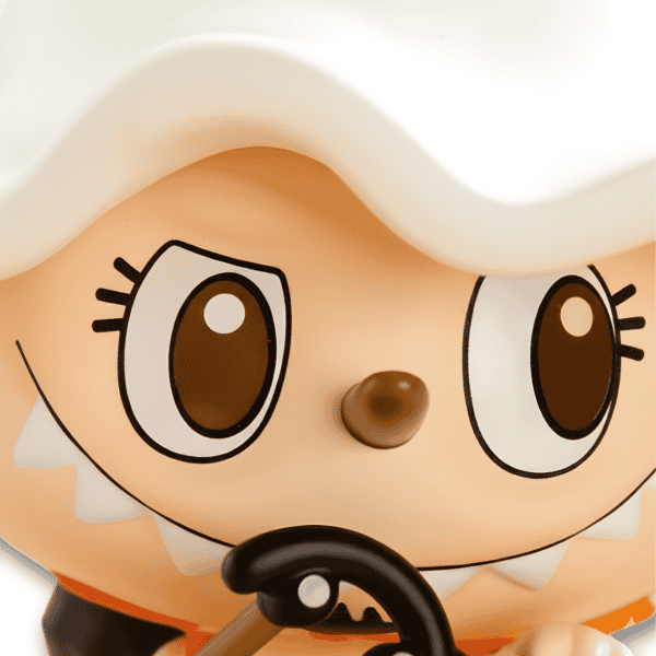 zoom face Labubu-x-One-Piece-Usopp-Figure