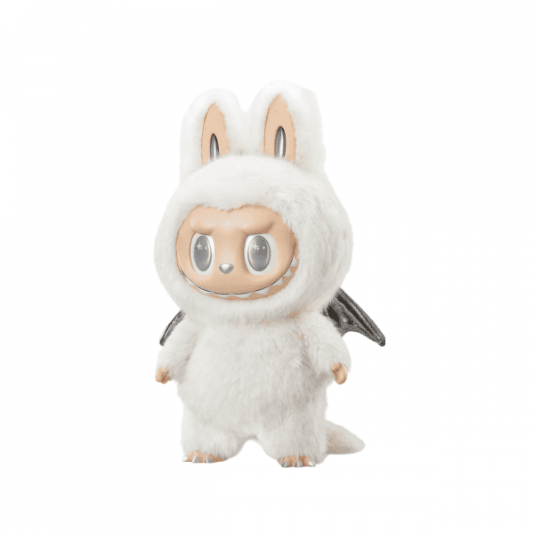 3-4 view Labubu Zimono Angel Vinyl Plush