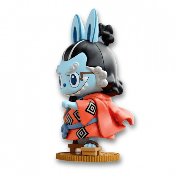 3-4 view Labubu x One Piece Jinbe Figure