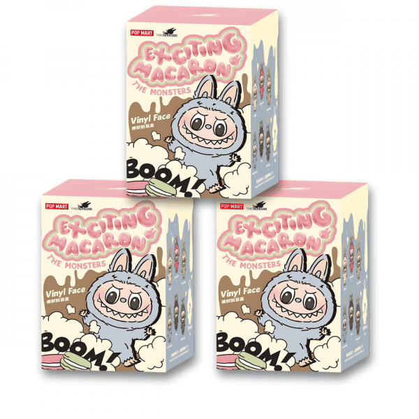 Labubu Blind Box Exciting Macaron 3pcs