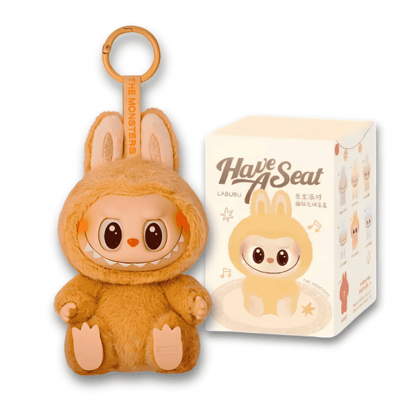 Labubu Have a Seat Baba Figure and box