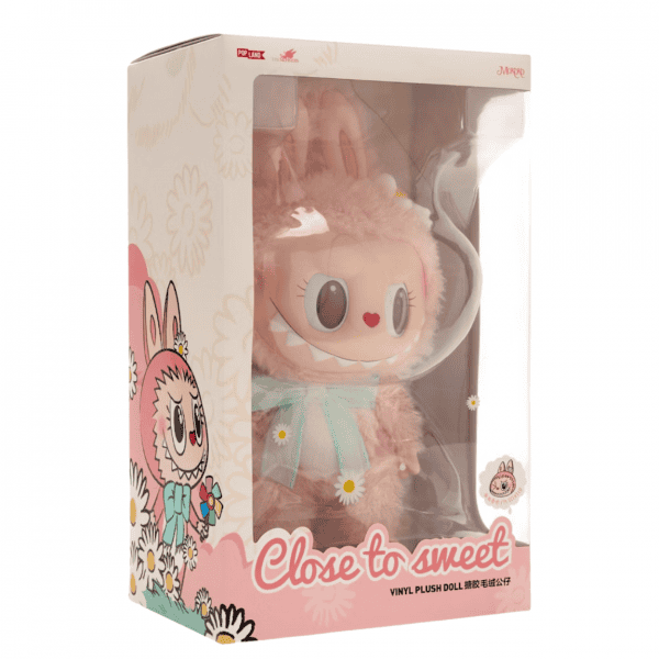 Labubu Mokoko Big Vinyl Plush and box