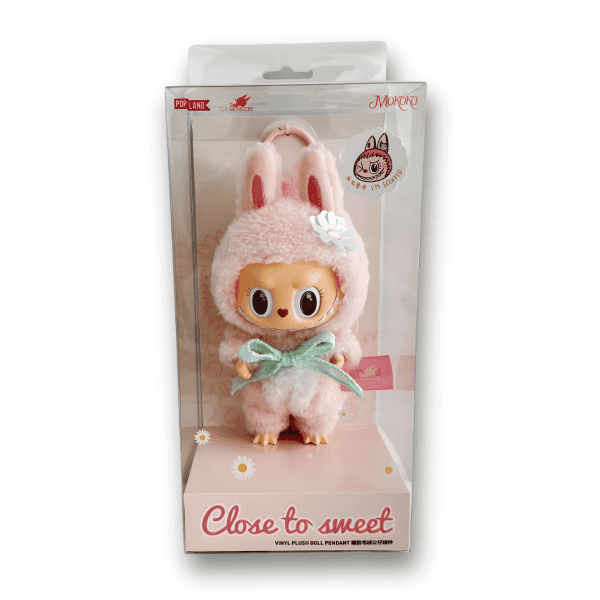 Labubu Mokoko Pendant and box