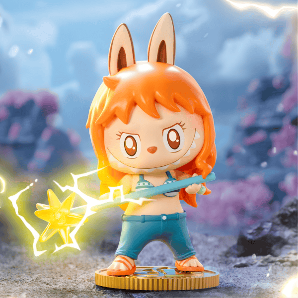 Labubu x One Piece Nami Figure action