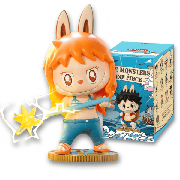Labubu x One Piece Nami Figure and box