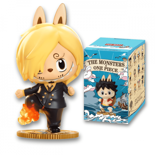 Labubu x One Piece Sanji Figure and box
