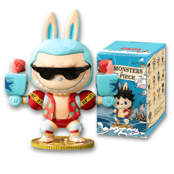 Labubu x One Piece _ Franky Figure and box