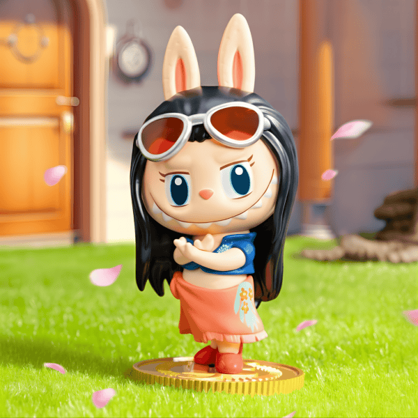 Labubu x One Piece _ Nico Robin Figure in action