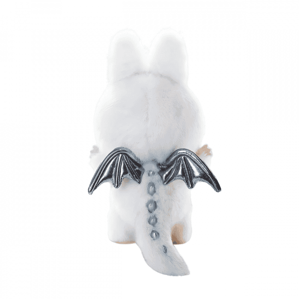 back view Labubu Zimono Angel Vinyl Plush