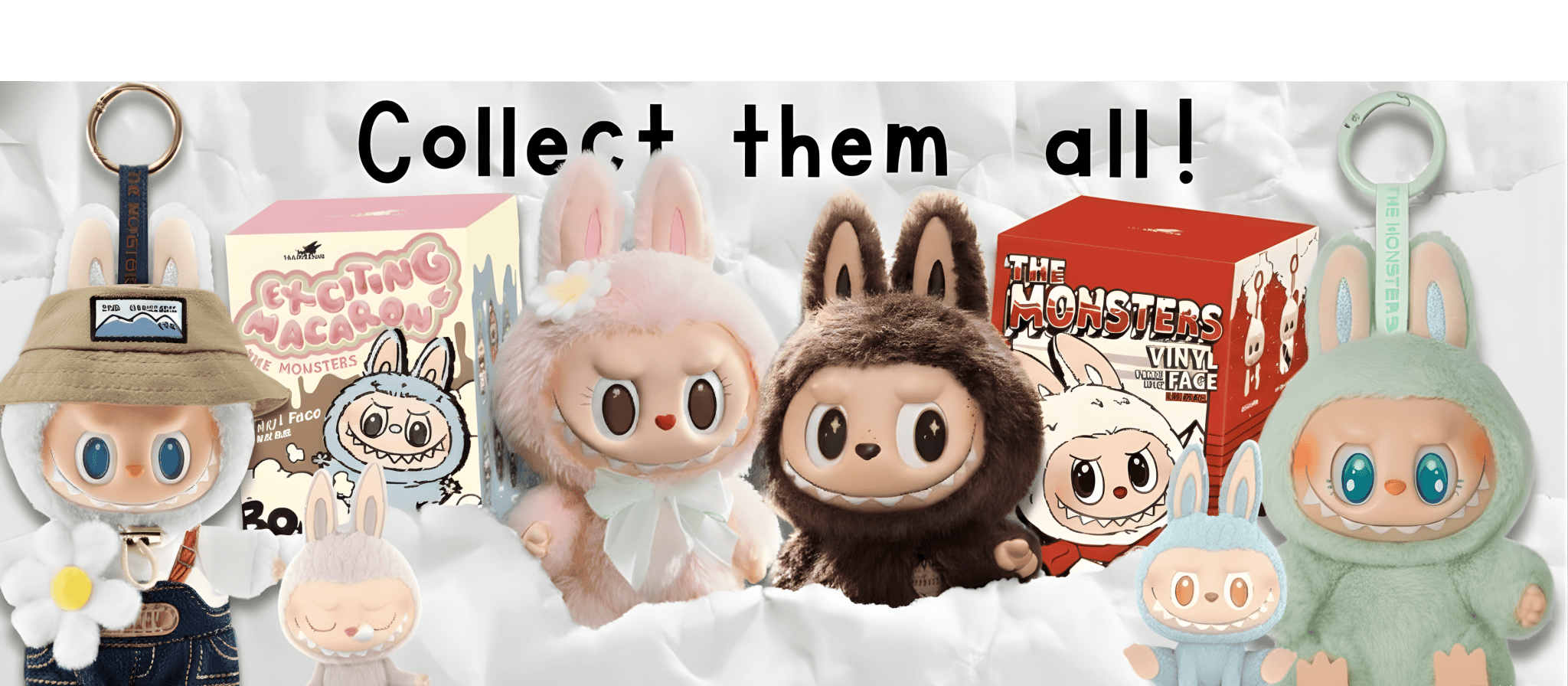 labubu doll banner home