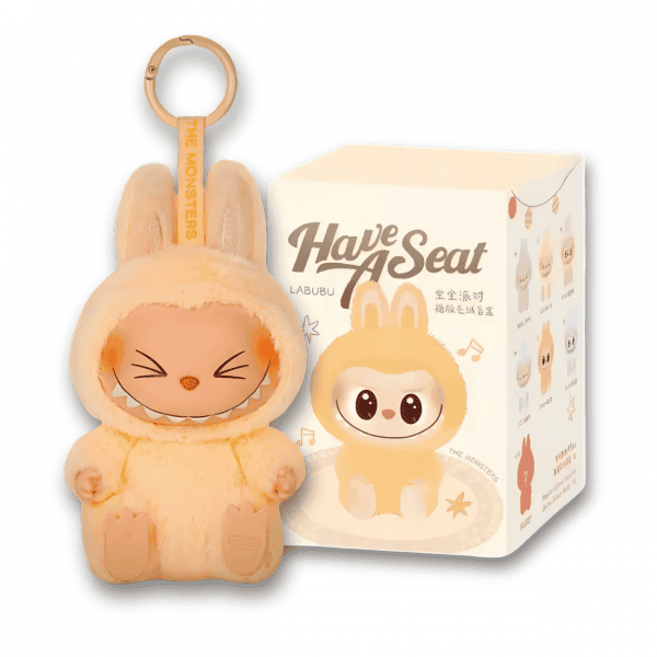 labubu have a seat sisi and box