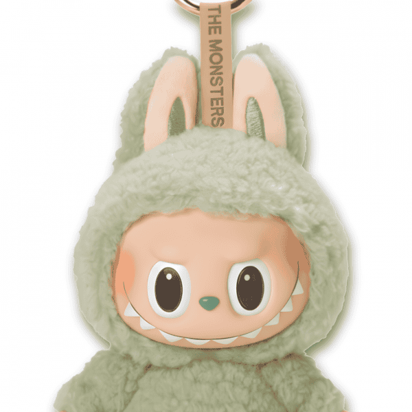 zoom face Labubu Exciting Macaron Green Grape