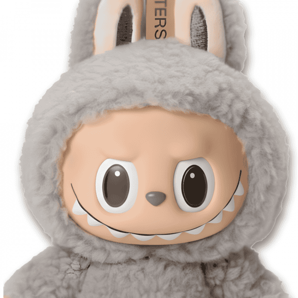 zoom face Labubu Exciting Macaron Sesame Bean