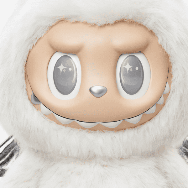 zoom face Labubu Zimono Angel Vinyl Plush